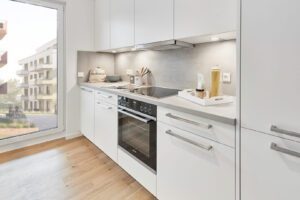 Beispiel offene Einbauküche