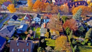 Grundstück von hinten