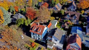 Drohne von der Straße