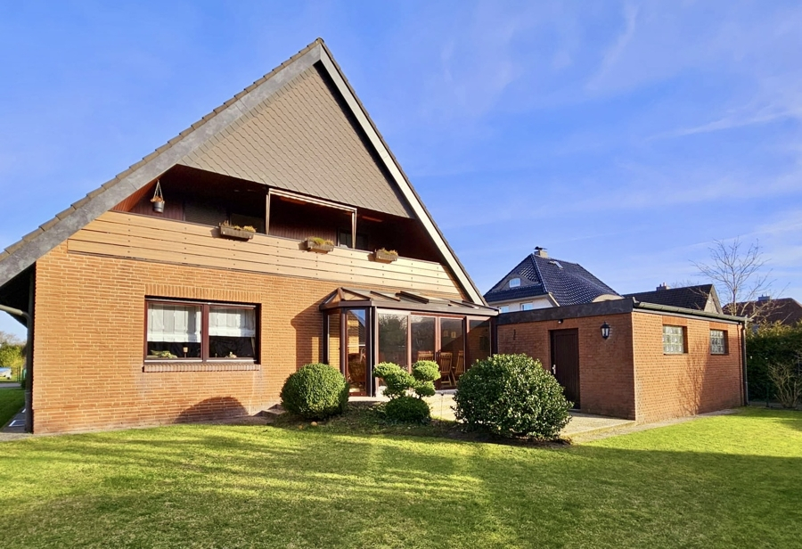 Ansicht vom Garten 2