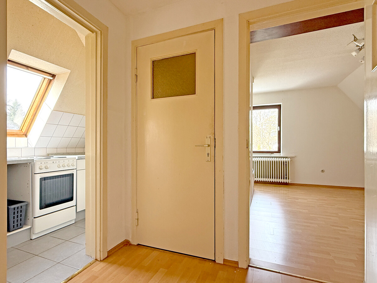 Eingang Wohnung im DG