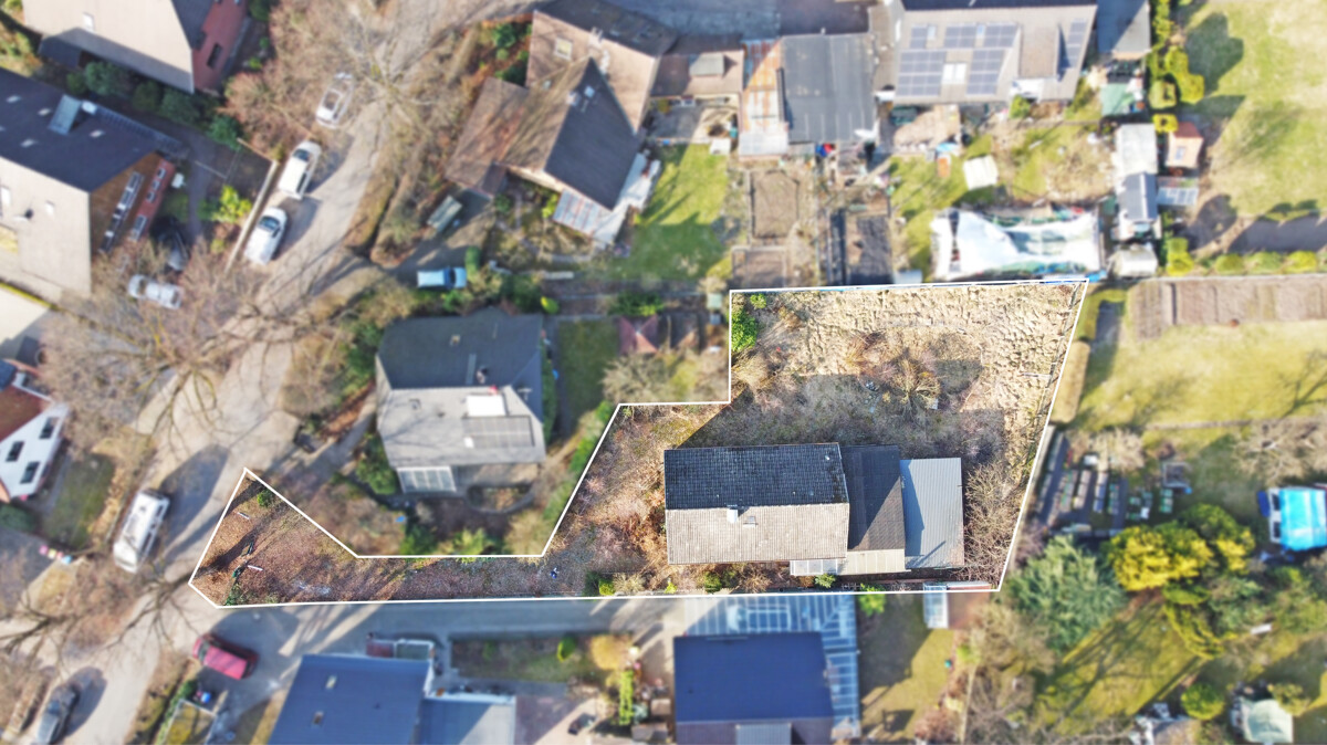 Baugrundstück (Luftaufnahme)