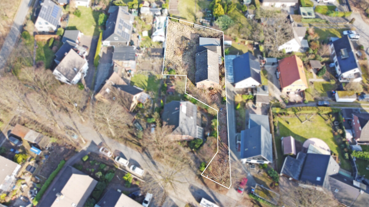 Baugrundstück (Luftaufnahme)