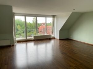 Wohnzimmer mit großem Balkon