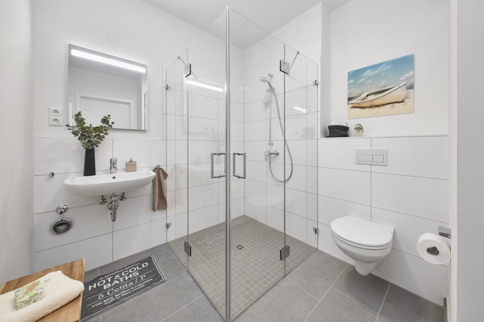 Musterwohnung Badezimmer