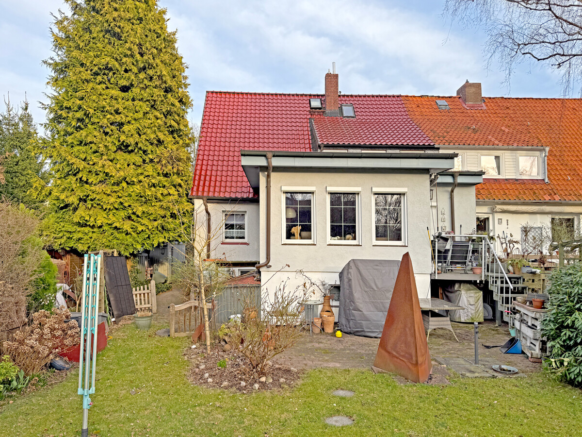 Ansicht von hinten