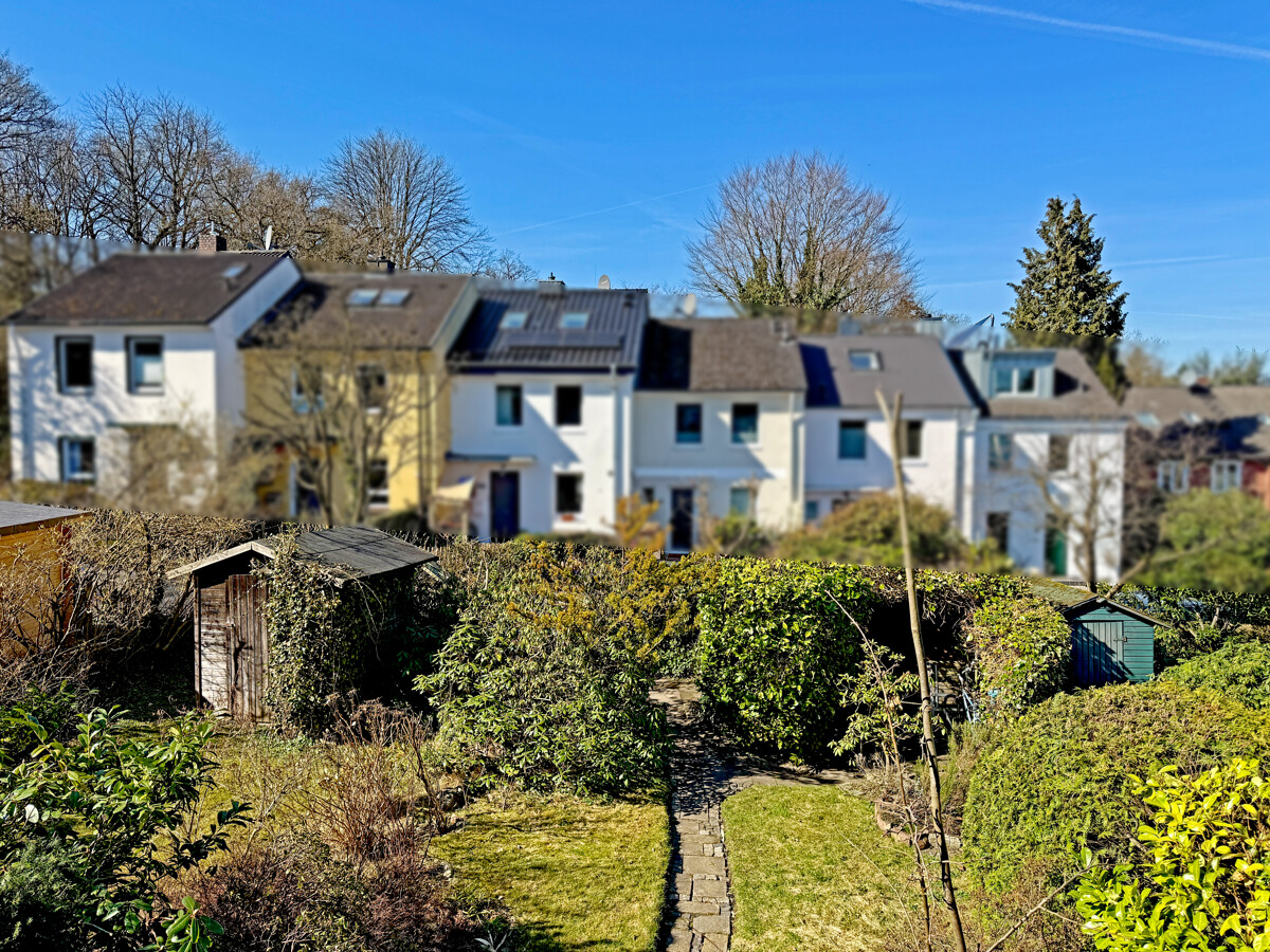 Ausblick vom Balkon