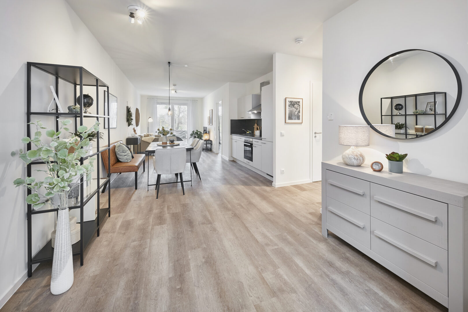 Musterwohnung Eingangsbereich