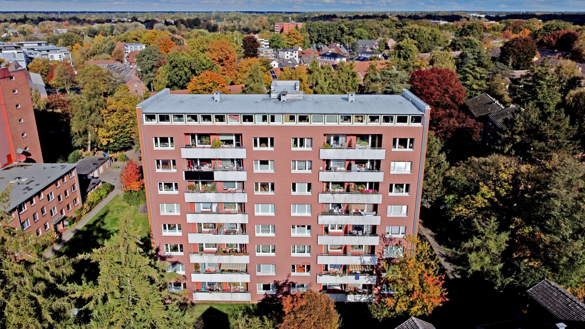 Hausansicht von hinten