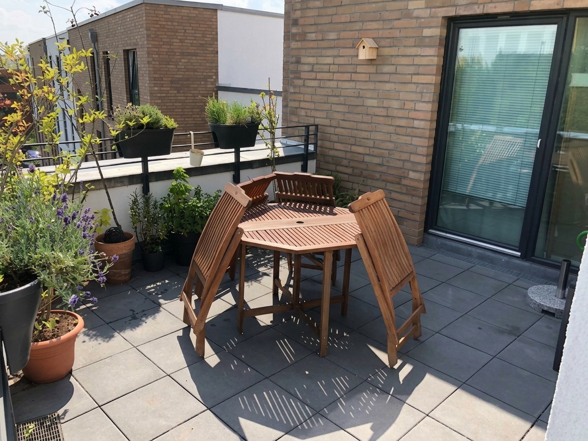 Dachterrasse - Ansicht 1