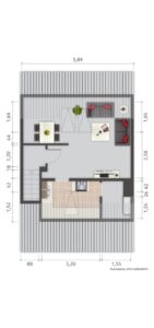 Grundriss Dachgeschoss