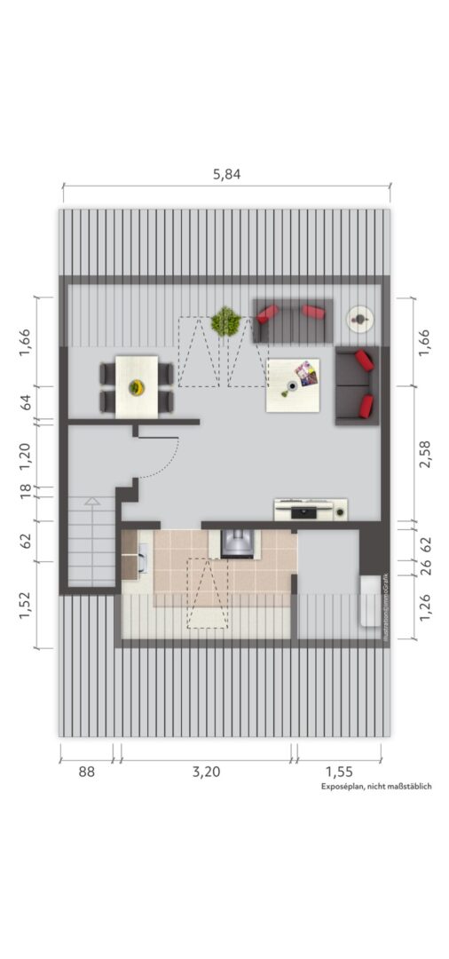 Grundriss Dachgeschoss