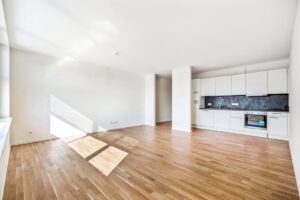 Beispiel Wohnzimmer + Küche