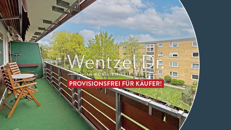 Blick vom Balkon
