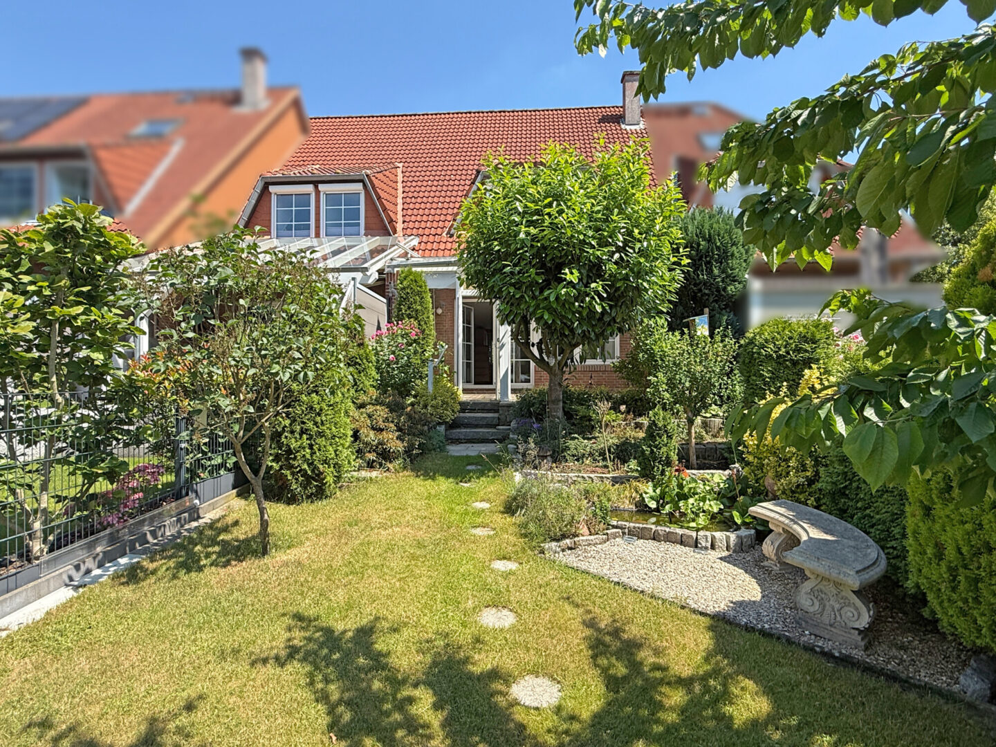 Blick in den Garten