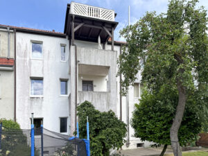 Rückansicht des Hauses