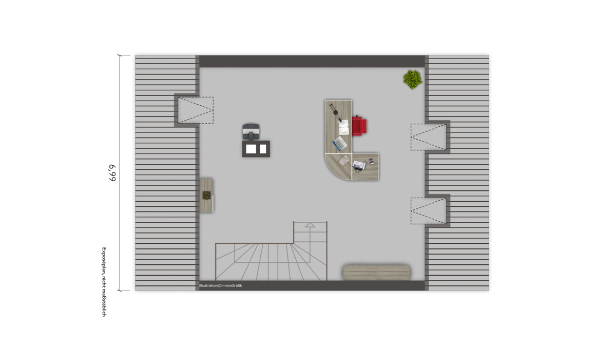 Grundriss Dachgeschoss