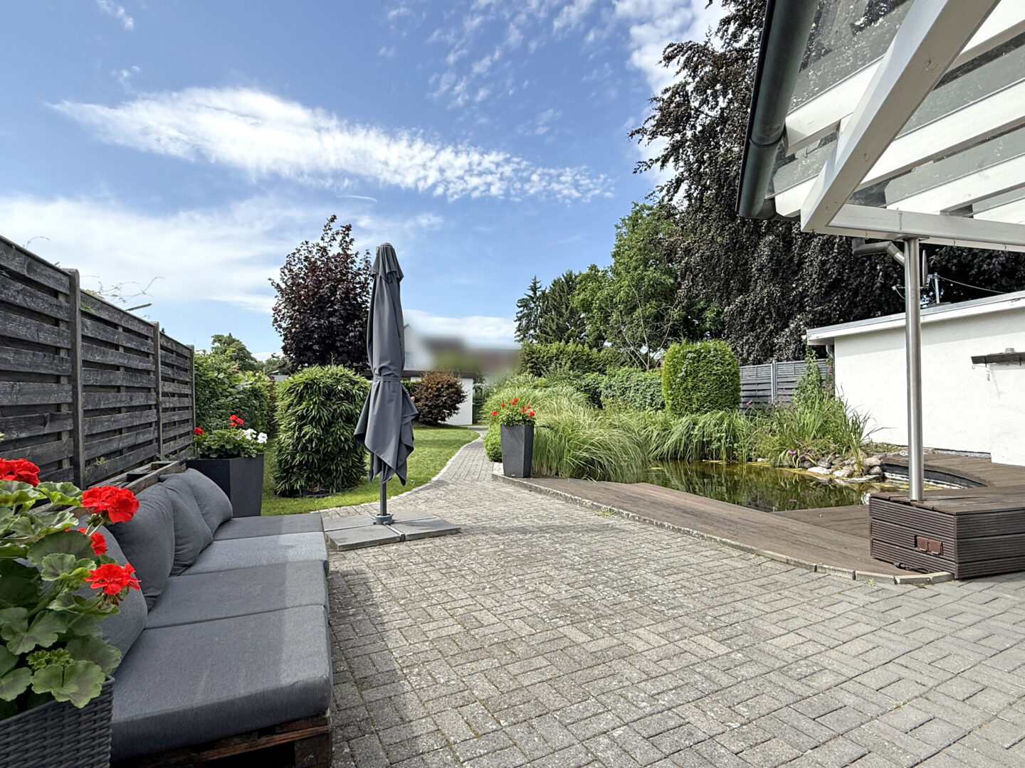 Terrassenansicht