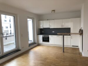 Wohnzimmer / Einbauküche
