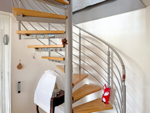 Treppe zum Galeriebereich