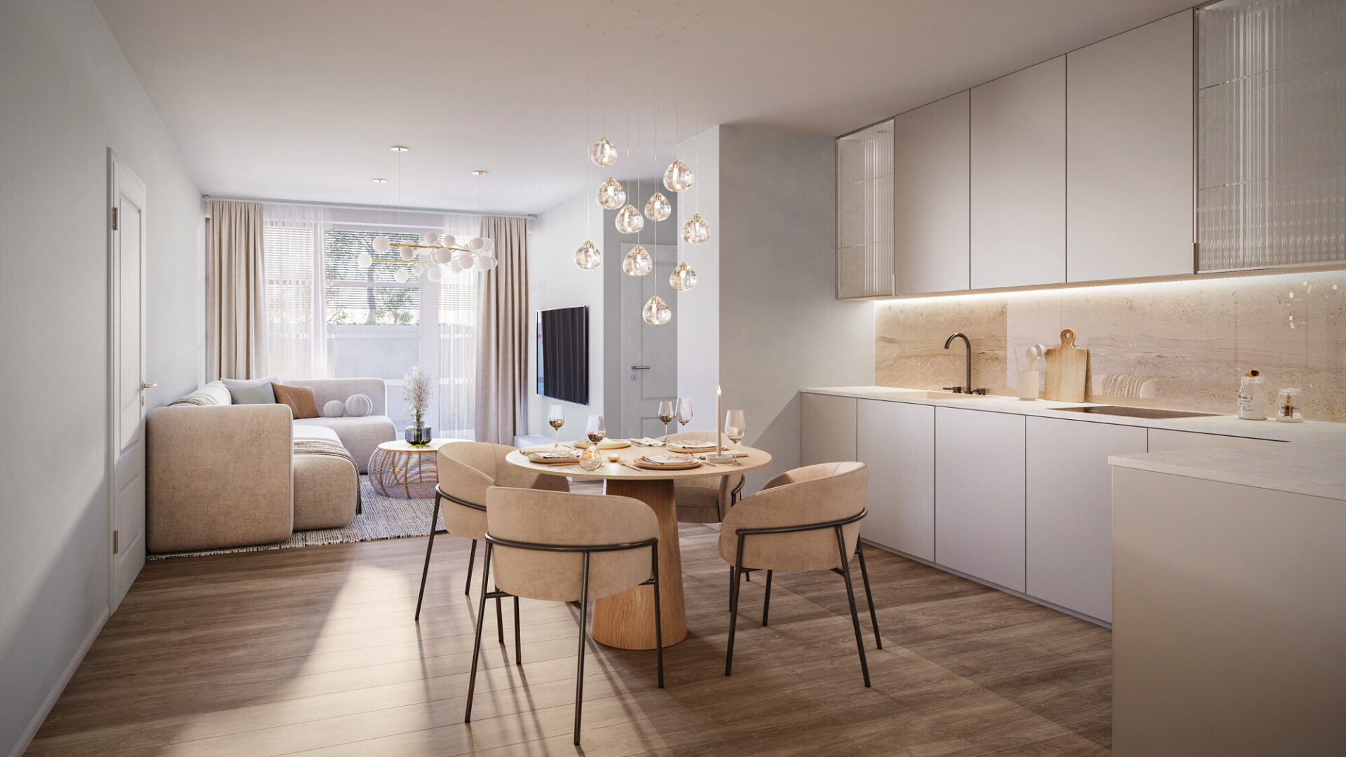 Wohnzimmer Visualisierung
