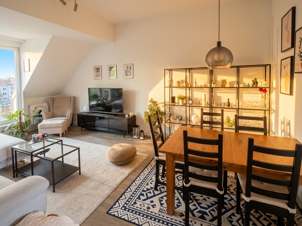 Wohnzimmer - KI-generiert