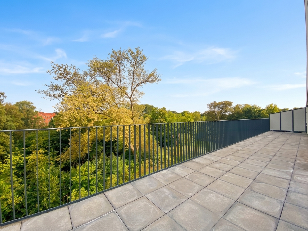 Beispiel Dachterrasse - KI-generiert