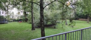 Ausblick vom Balkon