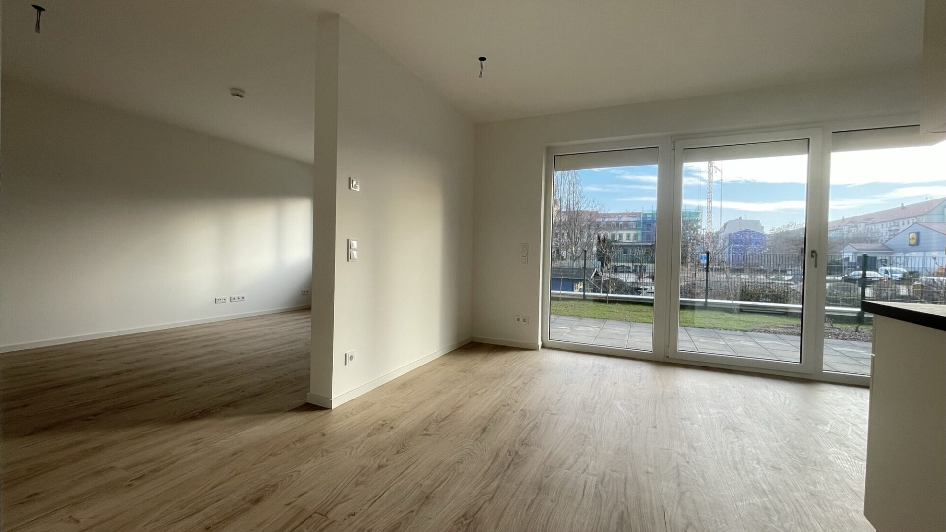 Wohnzimmer + Küche