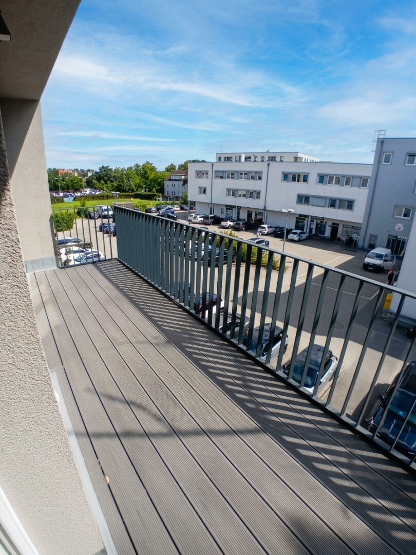 Balkon mit Zugang zum Wohn-/Essbereich