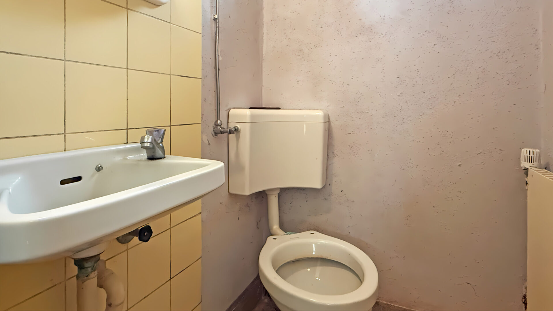 Gäste-WC mit Fenster