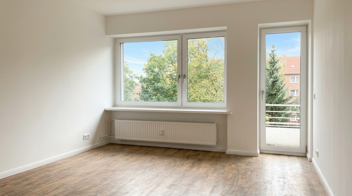 Wohnzimmer- KI-generiert - KI-generiert