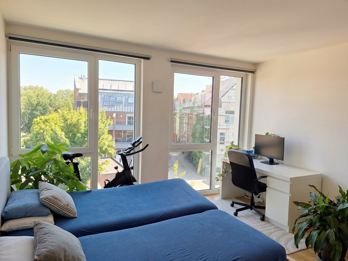 Schlafzimmer - KI-generiert
