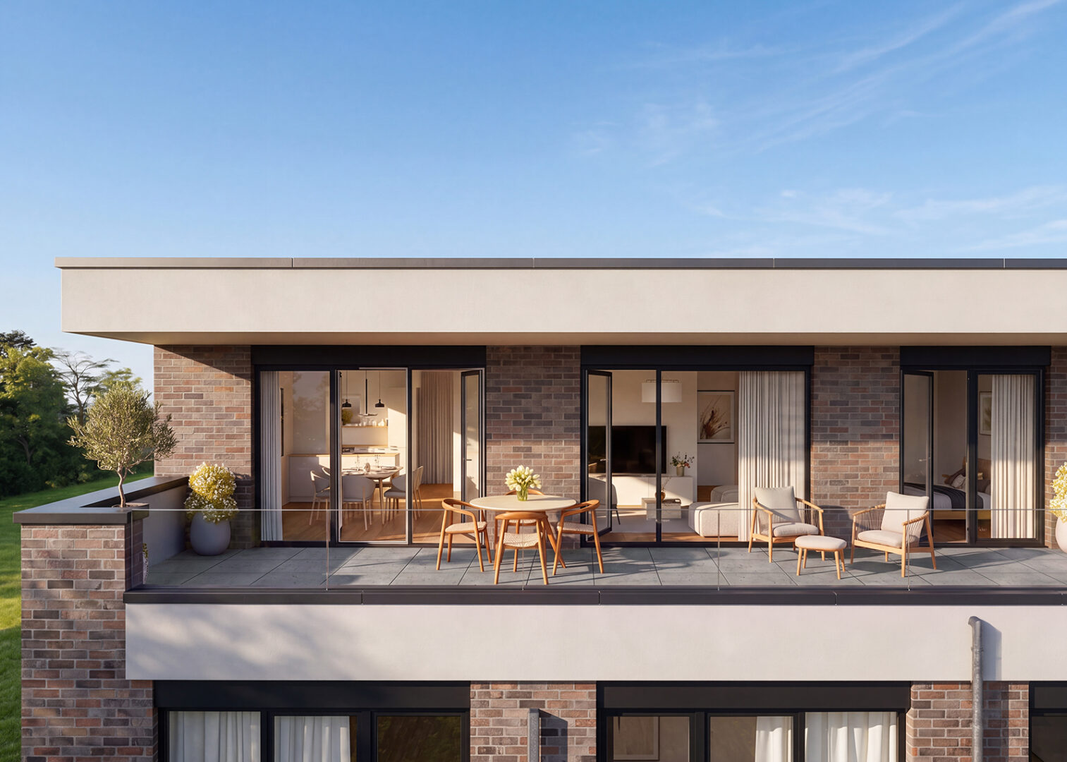 Dachterrasse