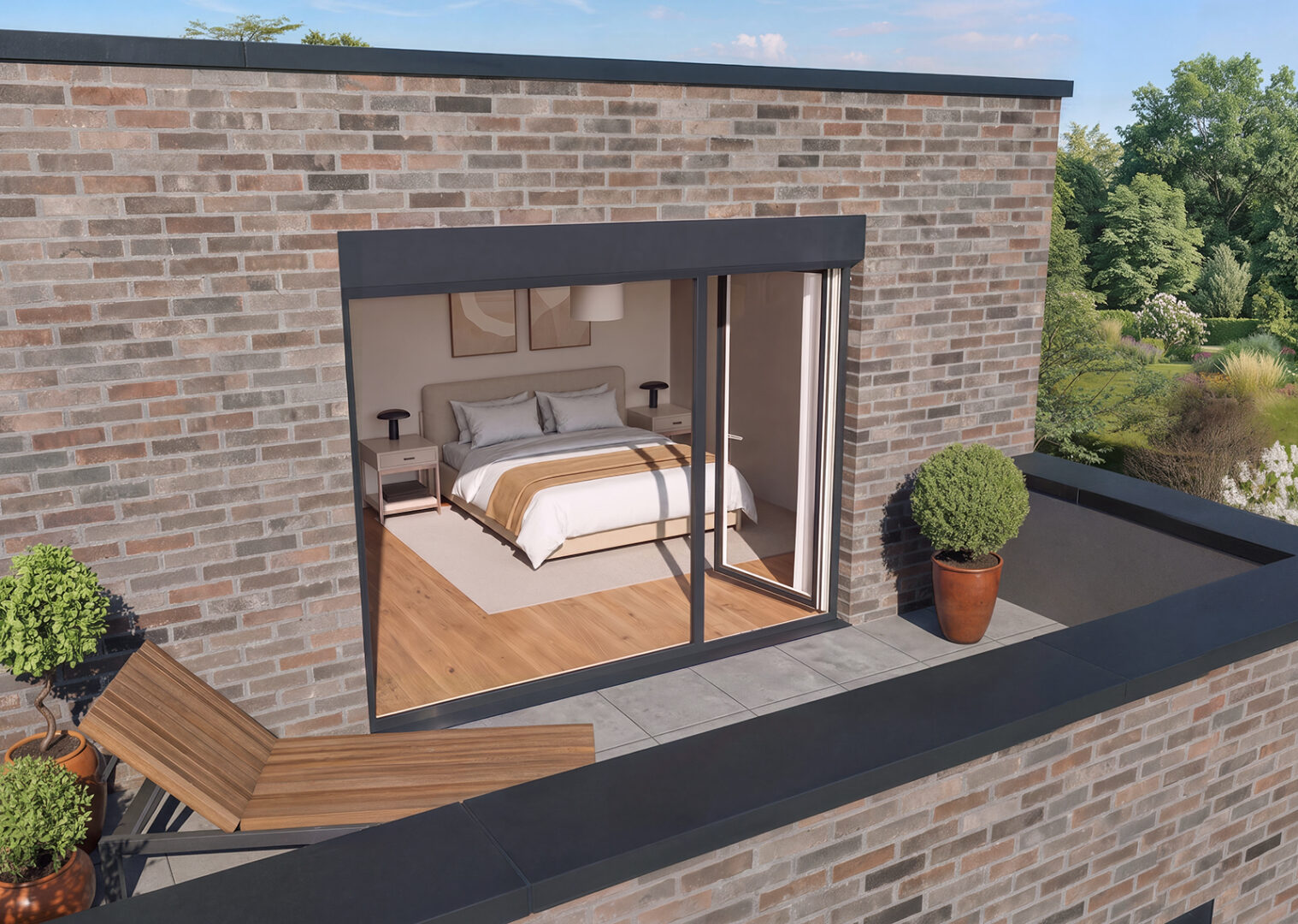Dachterrasse