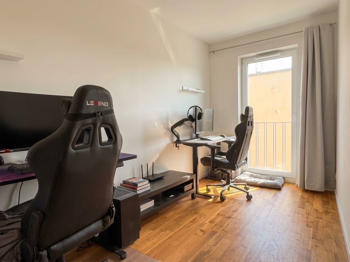 Schlaf-, Kinder-,Arbeitszimmer - KI-generiert