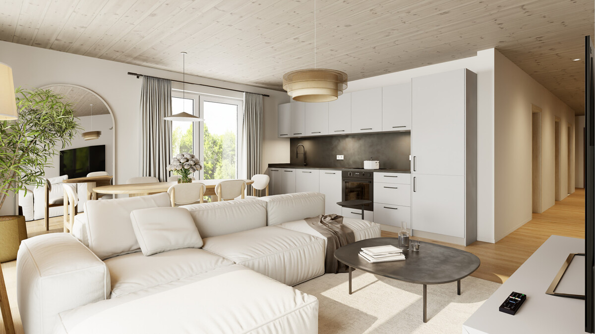 Visualisierung Wohnzimmer