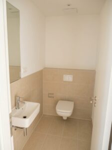 Beispiel Gäste WC - KI-generiert
