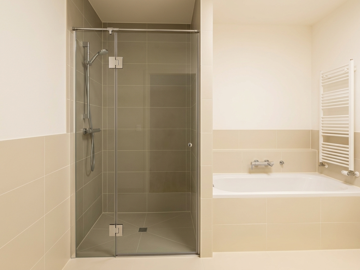 Wanne und Dusche - KI-generiert