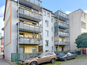 Rückseite des Hauses