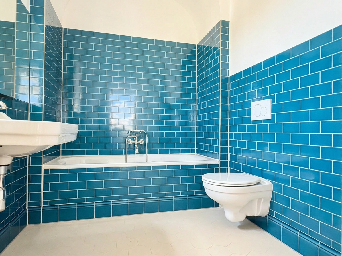 Badezimmer mit badewanne