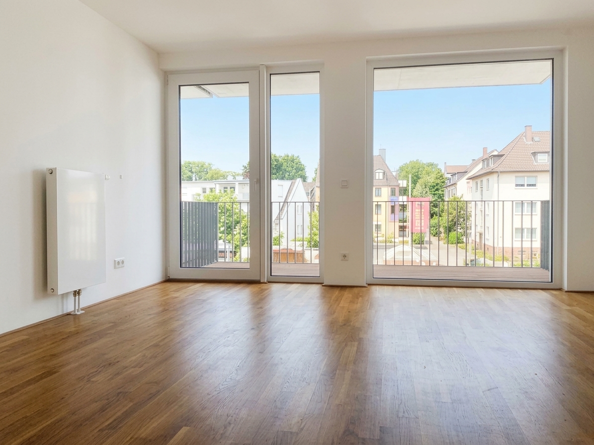 Bsp. Wohnzimmer / Balkon - KI-generiert
