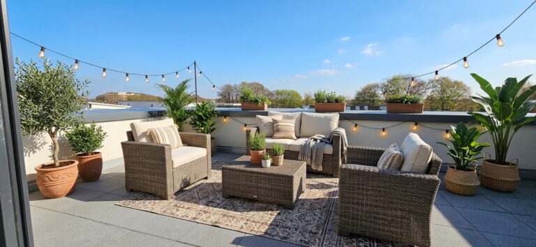 Dachterrasse - KI-generiert