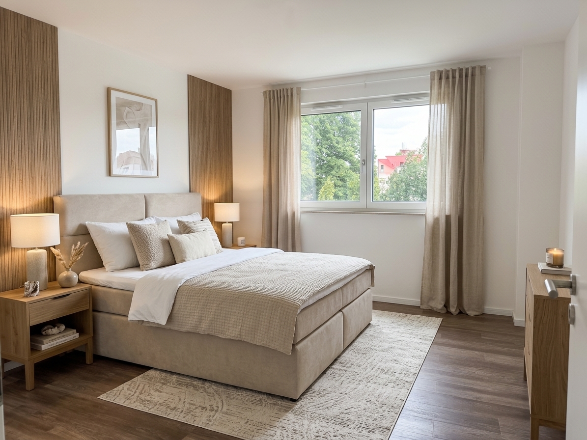 Bsp. Schlafzimmer - KI-generiert