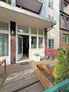 Terrasse front