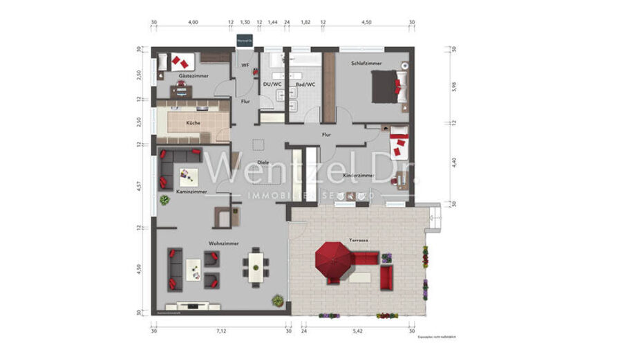 PROVISIONSFREI für Käufer – Großer Bungalow in ruhiger Wohnlage nahe dem Glinder Mühlenteich - Grundriss