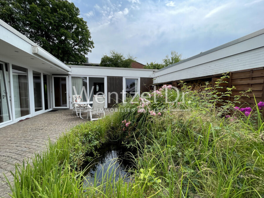 PROVISIONSFREI für Käufer - Bungalow in beliebter Lage - mit kleinem Teich