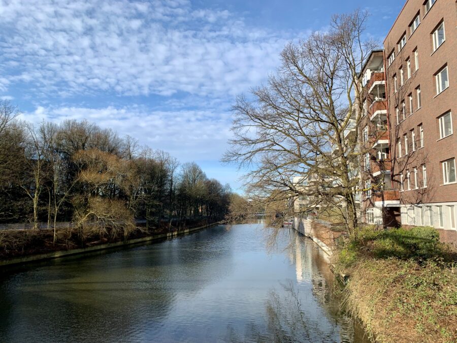 Modernisierte 2-Zimmerwohnung direkt am Osterbekkanal - Kanal