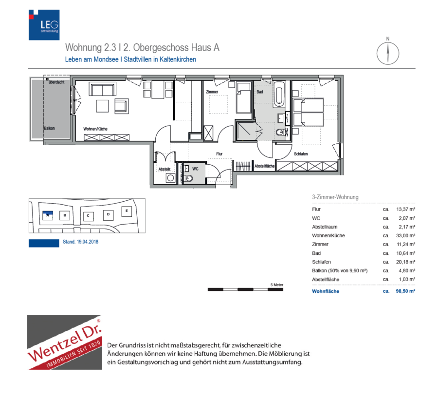 Schöne 3 Zimmerwohnung in Kaltenkirchen! - Grundriss