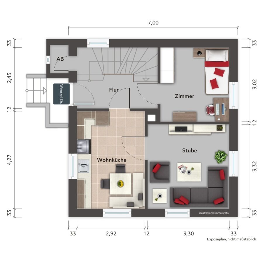 Schönes Einfamilienhaus mit viel Potenzial in ruhiger Lage - Bild